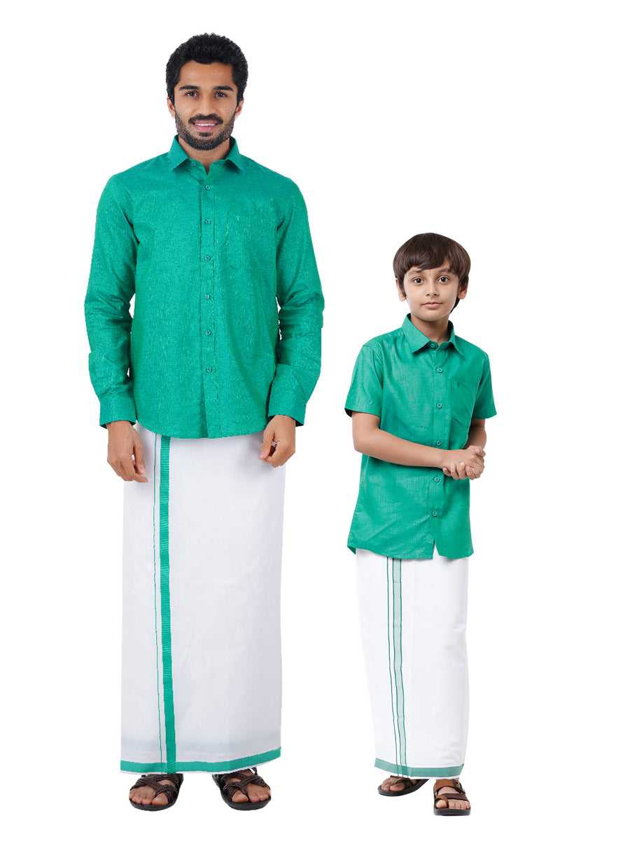 Kurta Pyjama For Mens & Boys ( Baap- Beta & Father -Son Combo ) Mirrar  Work//Ethnic